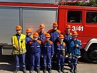 Gruppenfoto Jugendfeuerwehr Lisdorf
