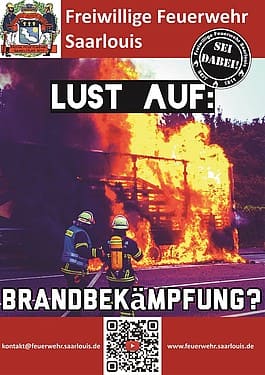 Poster Brandbekämpfung
