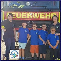Gruppenfoto Kinderfeuerwehr