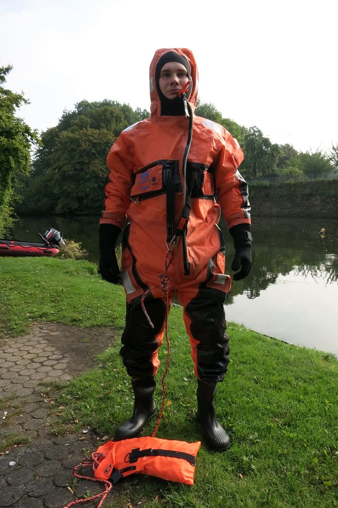 Überlebensanzug: zur Wasser- & Eisrettung