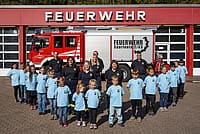 Gruppenfoto Kinderfeuerwehr