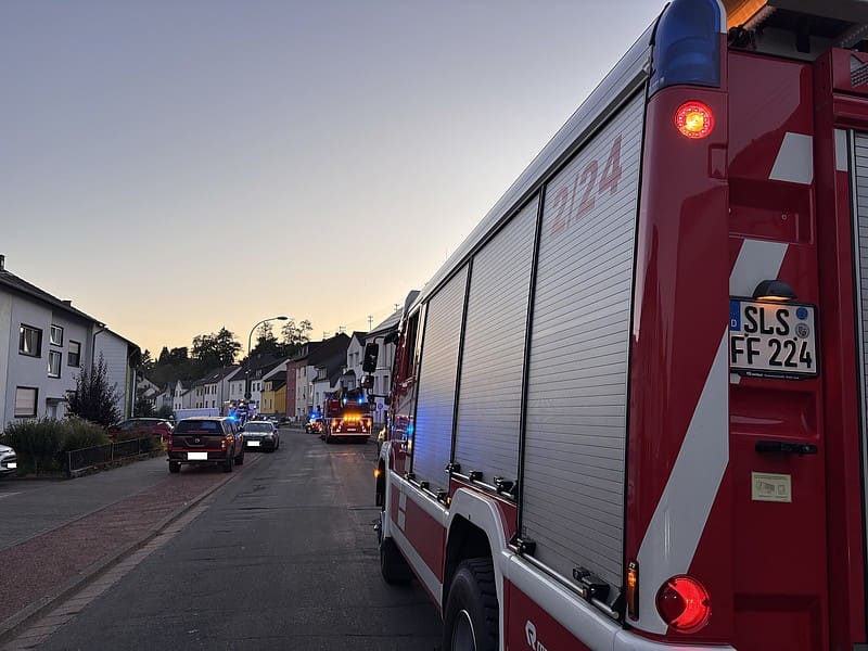 Brand 4 mit Menschenrettung, Foto 1